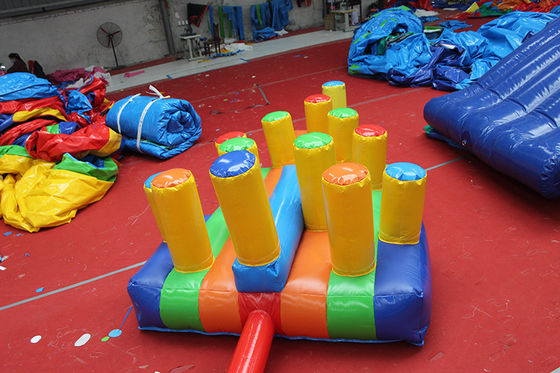 Unisex Outdoor Playground Entertainment Inflatable Ring Toss Game for Kids and Adults