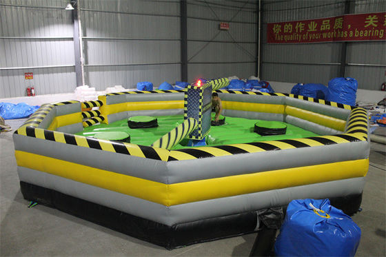 Customized Color Inflatable Interactive Game Meltdown Mechanical Jumper for Adults