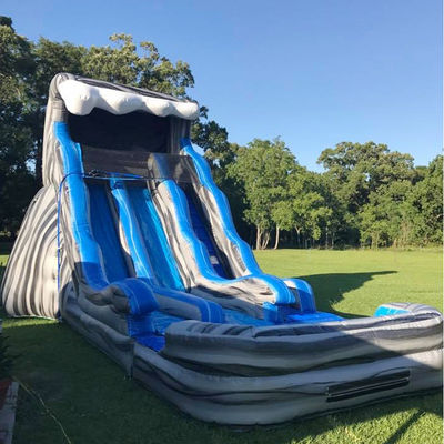 Indoor Outdoor Entertainment Dual Slip n Slide Inflatable Pool Slide for Water Park