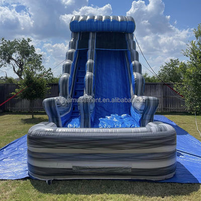Indoor Outdoor Entertainment Dual Slip n Slide Inflatable Pool Slide for Water Park