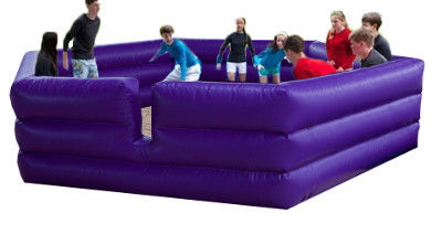 Shipping Way Used Inflatable Soap Football/Basketball Field for Outdoor Playground