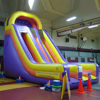 Large Commercial Inflatable Dry or Water Slide Dual Slip and Slide for Party Rentals