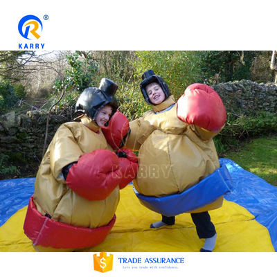 PORTABLE and Customizable Newest Inflatable Sumo Wrestling Suits for Hot Sports Games