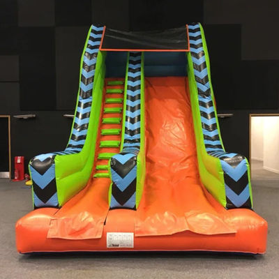 Water Parks Commercial PVC TOXIC DROP MEGA Inflatable Slide for Inflatable Dry or Wet