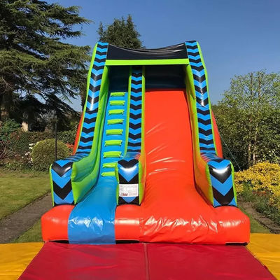 Water Parks Commercial PVC TOXIC DROP MEGA Inflatable Slide for Inflatable Dry or Wet