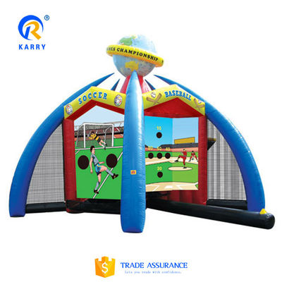 Unisex PORTABLE Inflatable Carnival 5-in-1 Game Football/Basketball Interactive Sports