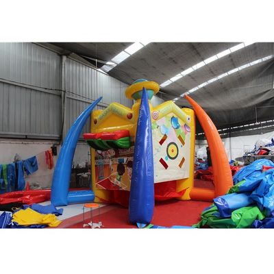 Unisex PORTABLE Inflatable Carnival 5-in-1 Game Football/Basketball Interactive Sports