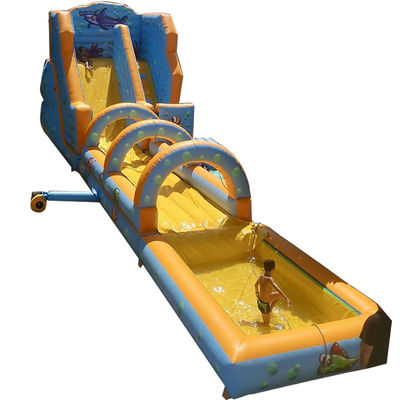 Experience the Thrill with Underwater World Theme Inflatable Water Park and Slide