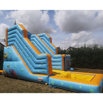 Experience the Thrill with Underwater World Theme Inflatable Water Park and Slide
