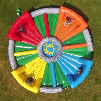 Unleash the Fun with Human Bungees Running and Hungry Hippo Chow Down Inflatable Game