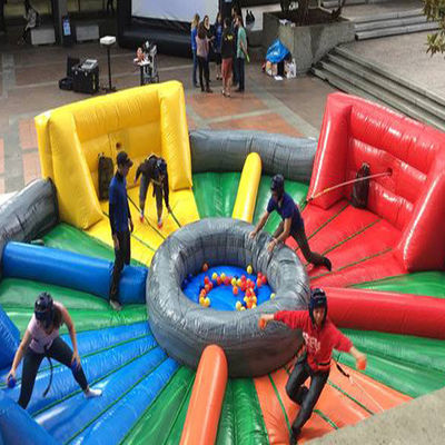Unleash the Fun with Human Bungees Running and Hungry Hippo Chow Down Inflatable Game