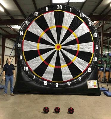 14 Age Range Giant Inflatable Darts Interactive Sport Game with EN14960 Certification