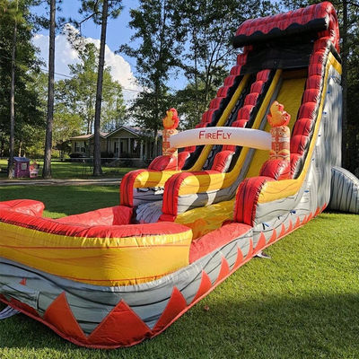 CE/EN71/EN14960 Certified Water Bounce House Slide with Pool and Backyard Playground