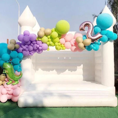 CE/EN71 Certified Custom Size Inflatable Moonwalk Bouncy Castle for Wedding Party