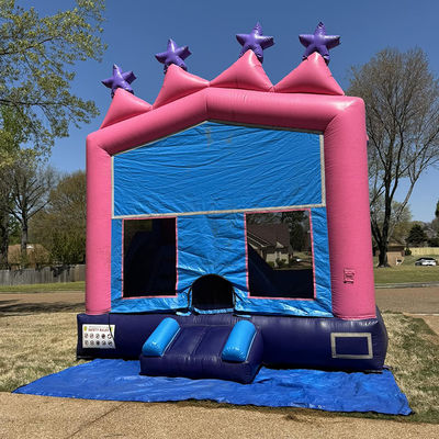 Big Portable 0.55mm PVC Vinyl Tarpaulin Outdoor or Indoor Inflatable Combo Jumping Castle