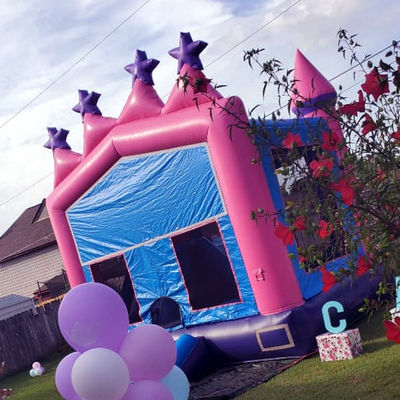 Big Portable 0.55mm PVC Vinyl Tarpaulin Outdoor or Indoor Inflatable Combo Jumping Castle