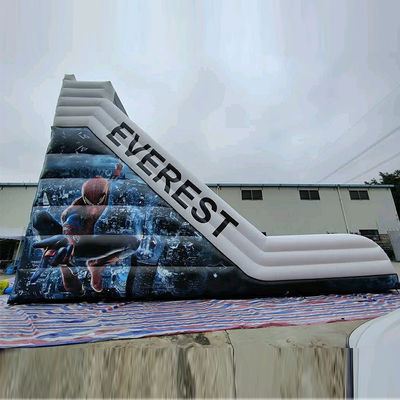 Outdoor Entertainment Must-Have Red Spiderman Inflatable Dry Slide with 2 Ladders