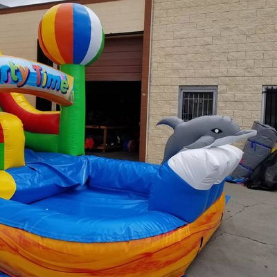 Shipping by Sea Air or Express Enjoy Outdoor Fun with 2024 26ft Commercial PVC Inflatable Rainbow Slide