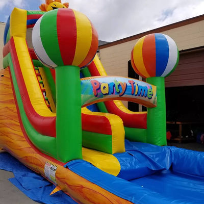 Shipping by Sea Air or Express Enjoy Outdoor Fun with 2024 26ft Commercial PVC Inflatable Rainbow Slide