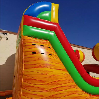 Shipping by Sea Air or Express Enjoy Outdoor Fun with 2024 26ft Commercial PVC Inflatable Rainbow Slide