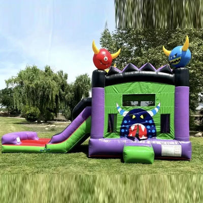 Indoor and Outdoor Entertainment Commercial Inflatable Jumping Castle Bouncer with Slide