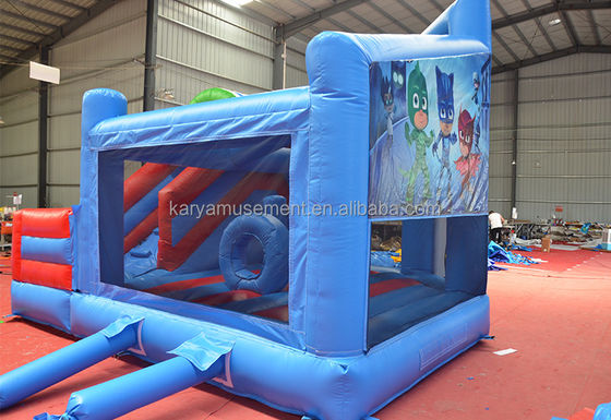 Cartoon Character Castle with Slide Combo Portable and Customizable Pictures Included