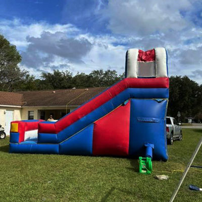 Direct Small Slide Water Inflatable Combo Bouncy Castle for Commercial Rental Business