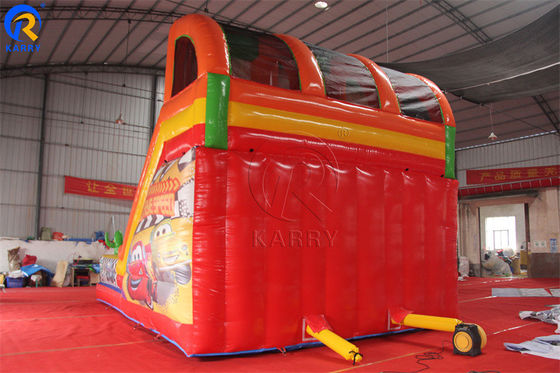 Home Bouncy Slide Playground for Kids Max Capacity 100-500kg Inflatable Double Slides