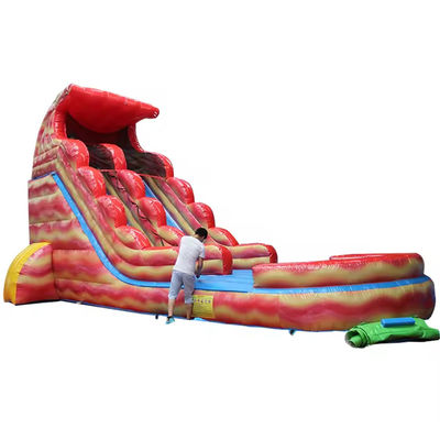 Colorful Commercial Inflatable Water Slide and Swimming Pool for Water Park Amusement