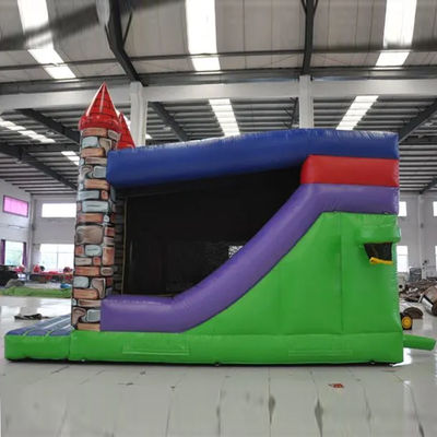 Blower Commercial PVC Cartoon Animation Inflatable Bouncer House with Slide Pool