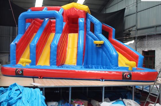 Water Slide N Soak Splash Park Most Popular Banzai Inflatable Allowable Passenger 5-10
