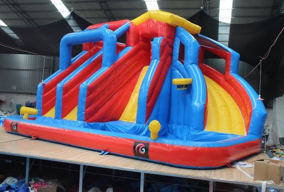 Water Slide N Soak Splash Park Most Popular Banzai Inflatable Allowable Passenger 5-10