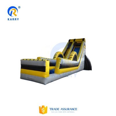 Commercial Inflatable Water Park Extra Long Slide and Inflatable Combo Swimming Pool