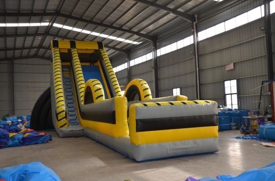 Commercial Inflatable Water Park Extra Long Slide and Inflatable Combo Swimming Pool