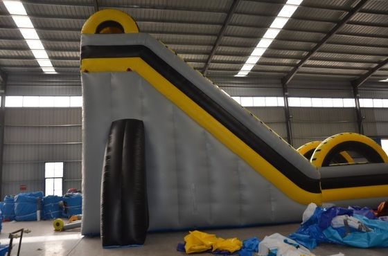 Commercial Inflatable Water Park Extra Long Slide and Inflatable Combo Swimming Pool