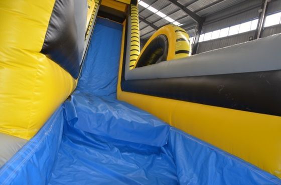 Commercial Inflatable Water Park Extra Long Slide and Inflatable Combo Swimming Pool
