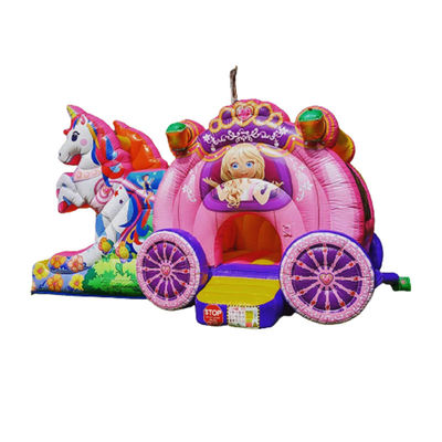 Shipping Way Sea Air Express Rainbow Unicorn Inflatable Bouncy Bouncer with Slide