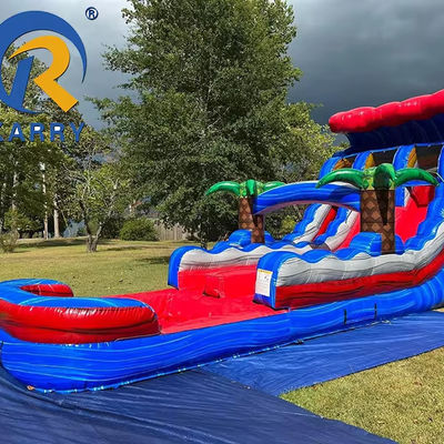 PVC Tarpaulin Inflatable Water Slide for Adults and Kids Customized Logo/Pattern