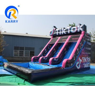 Delivery Way Sea/Air Commercial Party Rental Inflatable Pool Slides for Home/Business