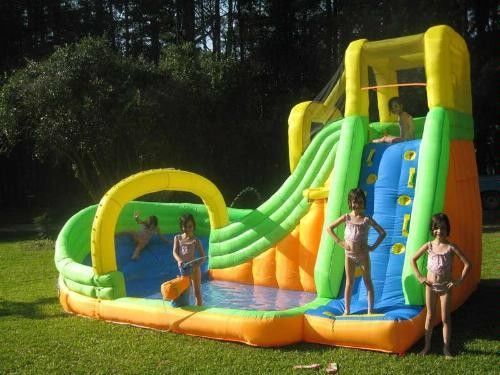 Max Capacity 100-500kg PVC Inflatable Water Slide for Kids' Commercial Activities