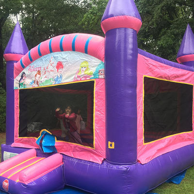 Features PORTABLE Princess Party Inflatable Bounce House bouncy castle jumping castle