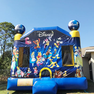 Cartoon Theme Bounce House PVC Inflatable Trampoline Castle for Children CE/EN71/EN14960