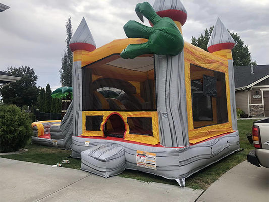 CE/EN71/EN14960 Certified Inflatable Bouncy Jumping Castle Slide Combo for Party Events