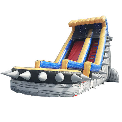 Large Commercial Jump Air Water Slide with Pool Outdoor Inflatable Party Merchandise