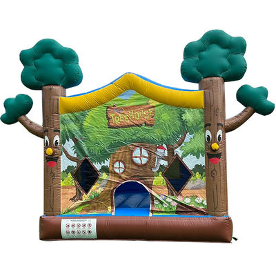 14 Years Up Gender-Neutral PVC Inflatable Treehouse Bounce House Castle for Commercial
