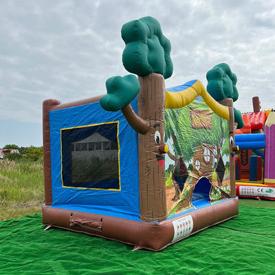 14 Years Up Gender-Neutral PVC Inflatable Treehouse Bounce House Castle for Commercial