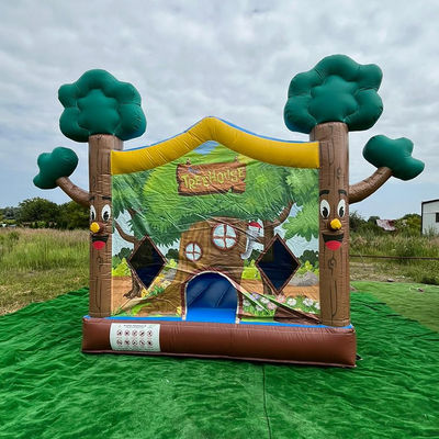 14 Years Up Gender-Neutral PVC Inflatable Treehouse Bounce House Castle for Commercial