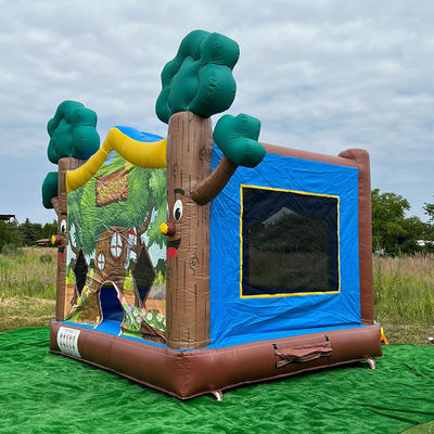 14 Years Up Gender-Neutral PVC Inflatable Treehouse Bounce House Castle for Commercial