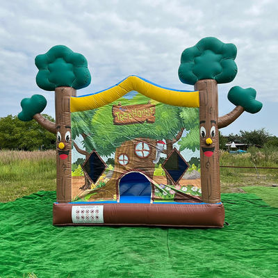 14 Years Up Gender-Neutral PVC Inflatable Treehouse Bounce House Castle for Commercial