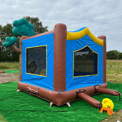 14 Years Up Gender-Neutral PVC Inflatable Treehouse Bounce House Castle for Commercial